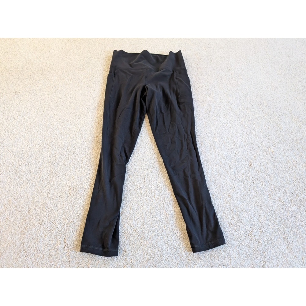 Athleta Salutation Stash Tight Pants Women Small Black Compression Leggings